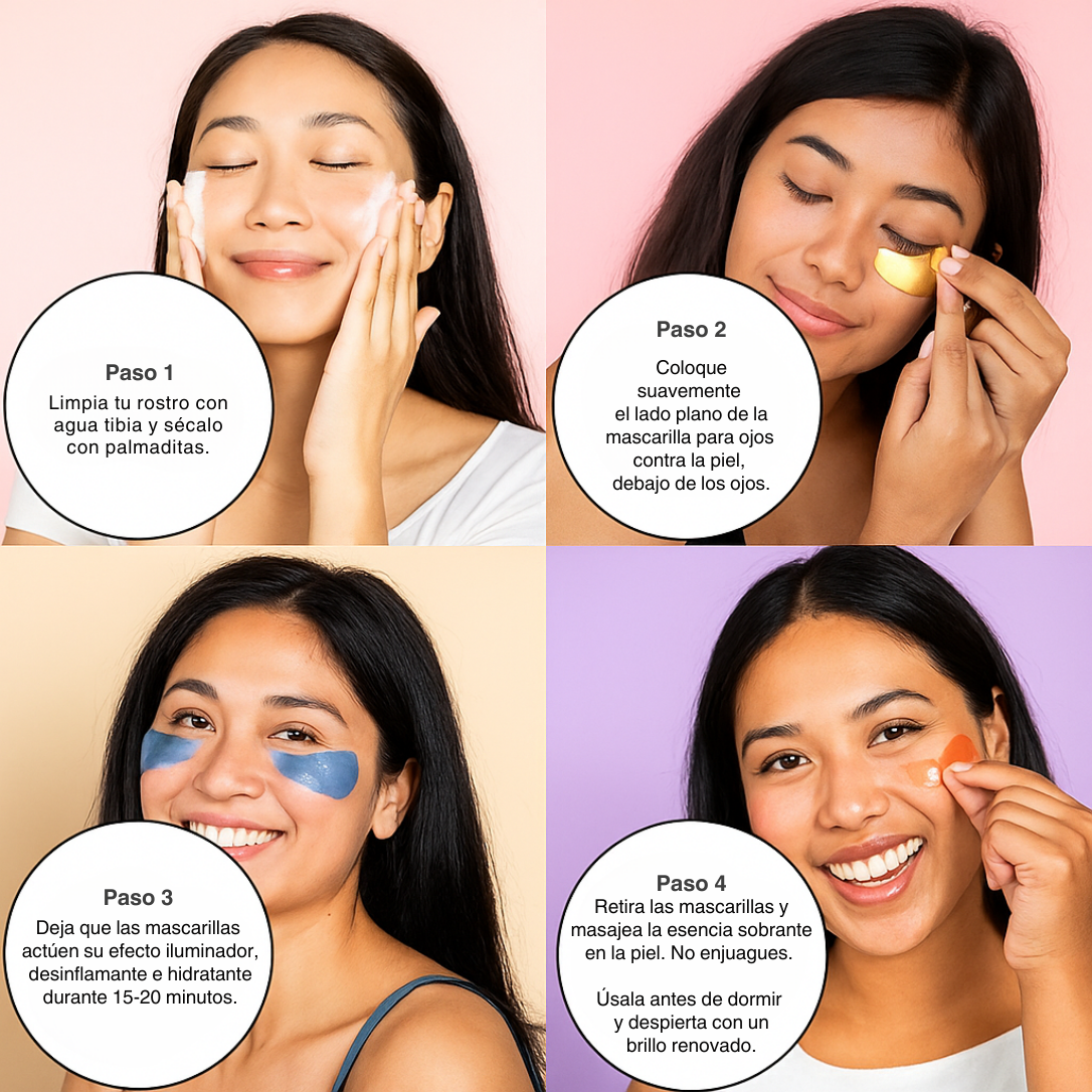 Mascarilla para Ojos Hinchados y Ojeras