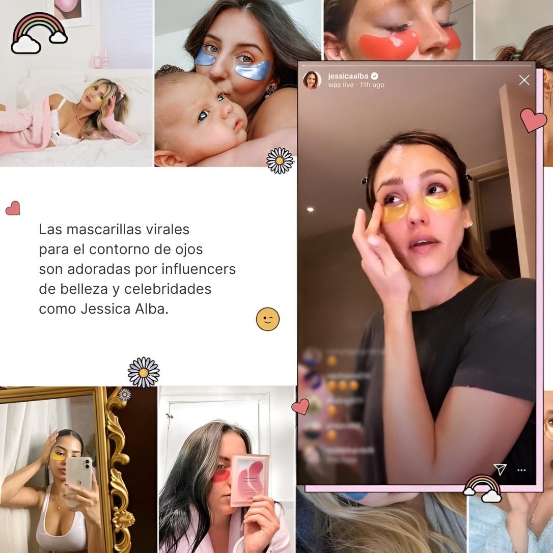 Mascarilla para Ojos Hinchados y Ojeras