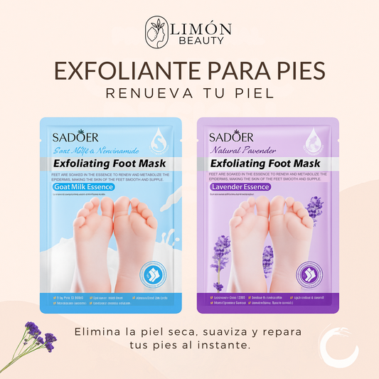 Mascarilla Exfoliante para pies (Regalo)