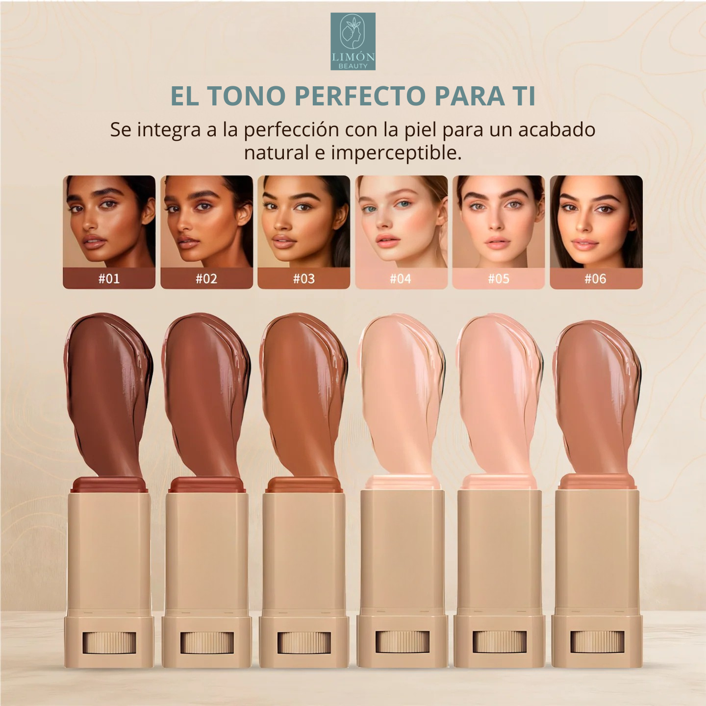 Bálsamo Facial todo en uno – Suaviza, Cubre y Rejuvenece