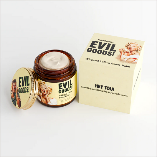 EVIL GOODS – Bálsamo Natural de Miel y Sebo para cuerpo, rostro y labios