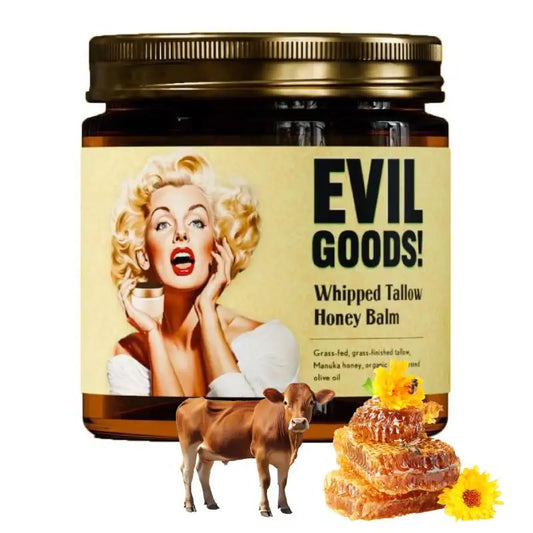 EVIL GOODS – Bálsamo Natural de Miel y Sebo para cuerpo, rostro y labios