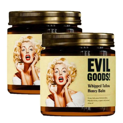 EVIL GOODS – Bálsamo Natural de Miel y Sebo para cuerpo, rostro y labios