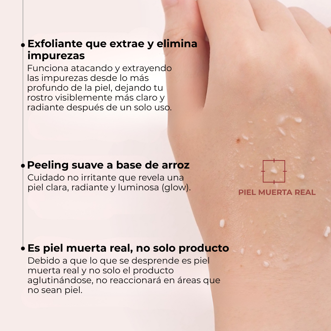 Kit Exfoliante de Arroz para una Piel Luminosa (Set 2 botellas)