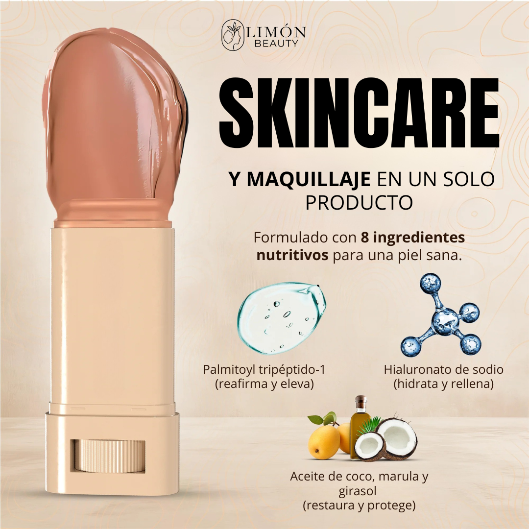 Bálsamo Facial todo en uno – Suaviza, Cubre y Rejuvenece